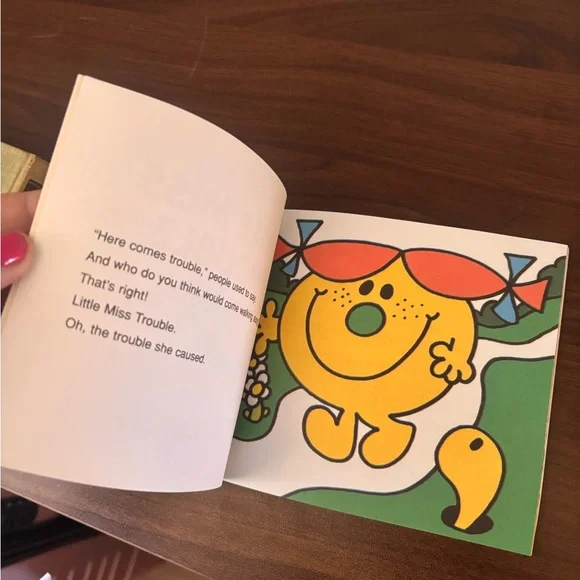 Little Miss Trouble Yellow Character Kids Book by - Picture 2 of 3